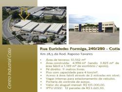 #GA0184 - Galpão para Locação em Cotia - SP - 1